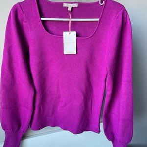NWT Avara Clarissa Top- Orchid